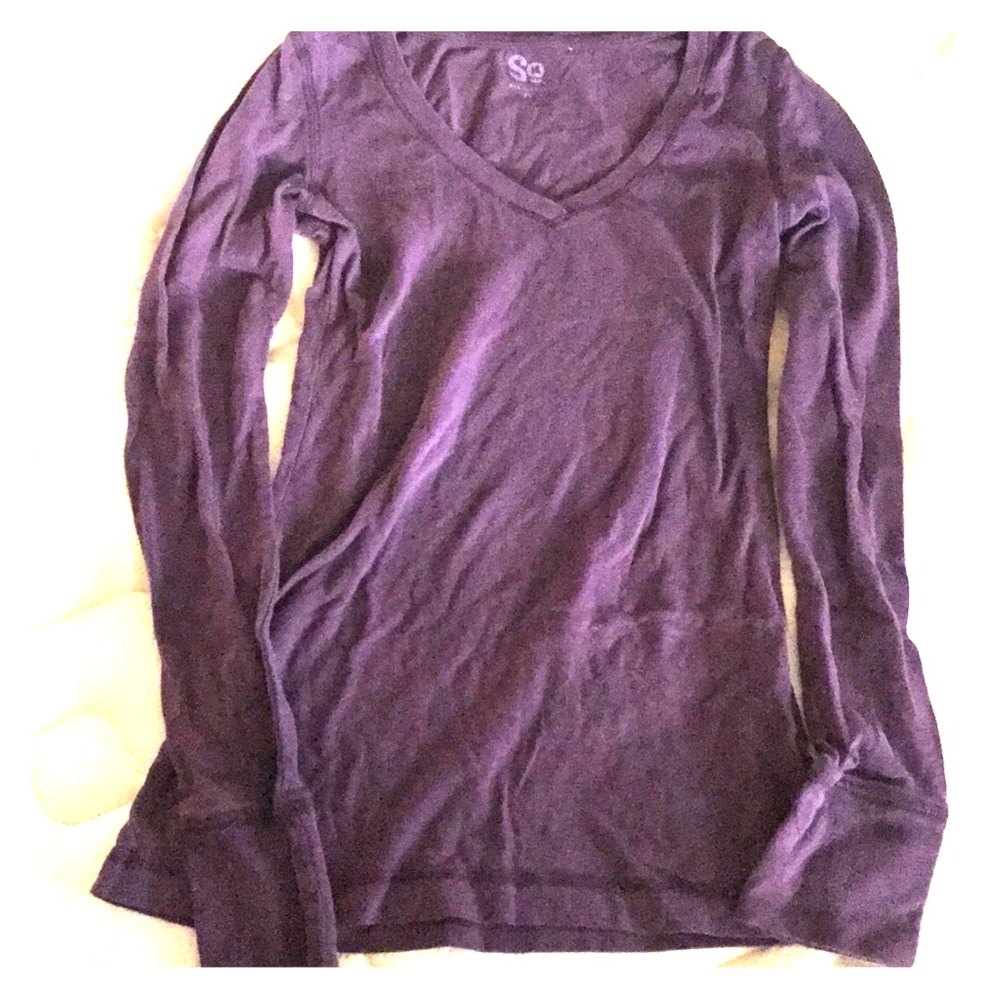 Purple long sleeve